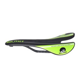 Carbon Fiber Road Mountain Bike Saddle Super Light 95g +/- Matte Green