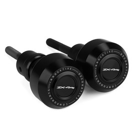 Modeer Fall Protection for Ka.wasaki Ninja ZX-4RR (2023-) Motorcycle Frame Slider Anti-Collision Protection Fall Protection Crash Pads Ninja zx4rr zx 4rr Accessories (Black)