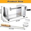 Potato Spiral Cutter, Manual Tornado Potato Spiral Cutter Stainless Steel