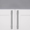ZAUYX 10-Pack 8 Inch Hole Center Polished Chrome Cabinet Pulls