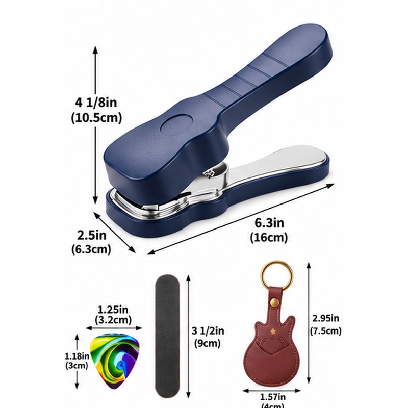 Guitar Pick Punch Kit for DIY Picks – Metal Manual