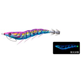Duel A1755-BLMP Egi EZ-Q Cast Squid Jig, Luminous Blue Marble Pink, #2.5