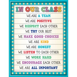 Teacher Created Resources Marquee in Our Class Chart (7528)