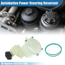 X AUTOHAUX Car Power Steering Reservoir No.68059524AK for Dodge Challenger