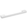 Decoranddecor Dimora Pull Handle D Shape Rectangular Profile Zinc (160mm,