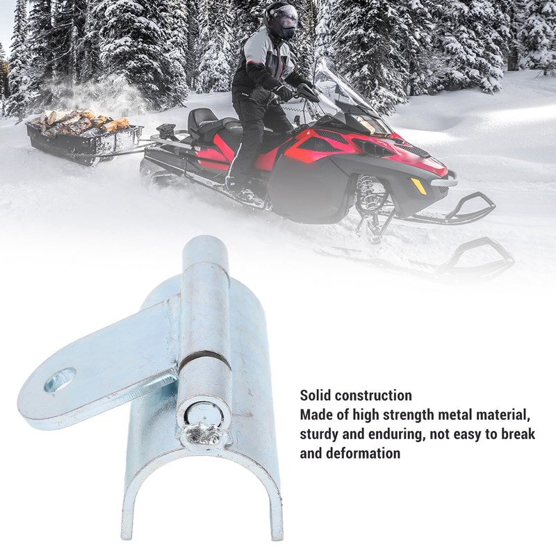 Snowmobile Universal Bumper Hitch Metal Structure Tow Hook Fits 1