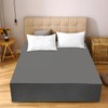 Queen Bed Skirt 15inch Drop,Box Spring Cover Premium Queen Size