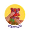 Gummymals by Eolo 700017670 Bear, Rubber Male, Red Toy, Talla