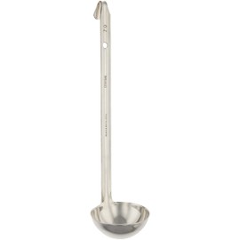 Endo Shoji GPZ3706 Single-piece Ladle, Commercial Use, 18-8 Stainless Steel