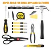 DOWELL 40 Pcs Home Tool Kit General Household Hand Small