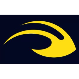 Unbranded University of Michigan Wolverines Winged Helmet 4"- 12" Car Window Vinyl Decal - 4