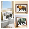 Bear Diamond Art Kits for Adults - 4 Pcs DIY