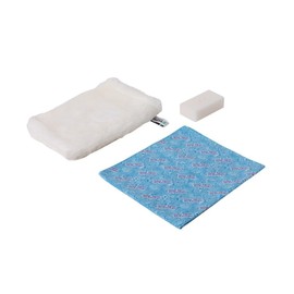 RAYPATH INTERNATIONAL Cleanse & Protect Kit C Eco-Friendly Cleaning Set with White Glove, NanoSilver Soap, and Sunbeam Cloth for Hygienic and Streak-Free Cleaning