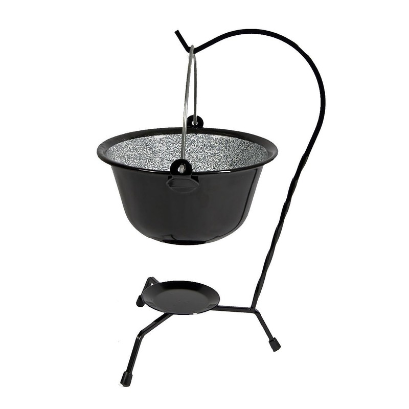 troph-e-shop Set of 4 0.8 L Goulash Pot Enamel and