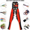 Pelacables de 8 pulgadas Alicates pelacables automáticos Herramienta de sujeción