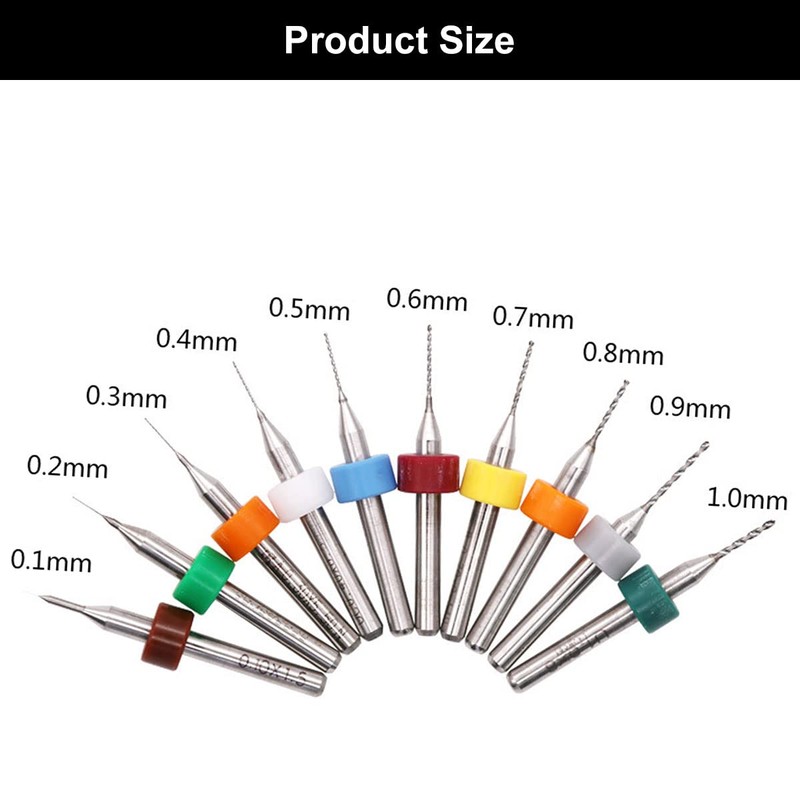 Micro Drill, PCB Drill Bit Set, Mini PCB Drill Bit