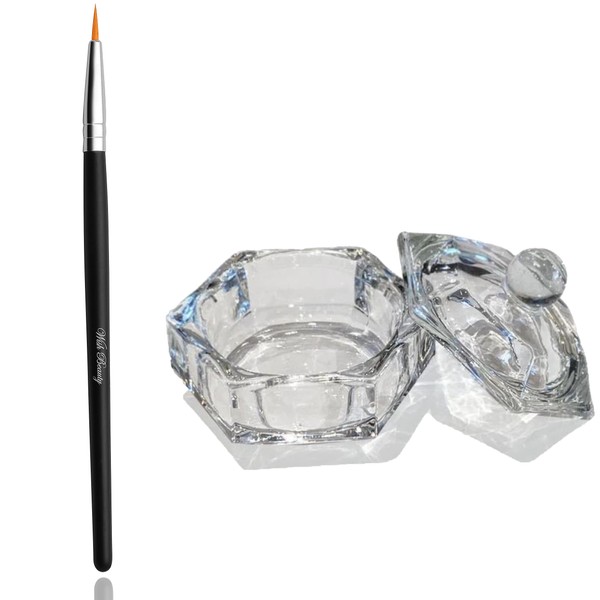Glamified | Tint Lash Brush + Dappen Mixing Dish |