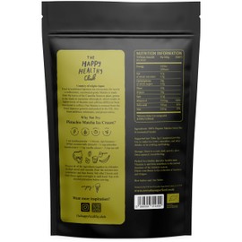 Organic Matcha Tea Powder Ceremonial Grade 50g Everyday Superfood Pure Ceremonal Matcha Green Tea Certified Organic, Vegan and Kosher