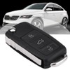 3-Button Car Remote Control Key Fob 433Mhz ID48 Chip for