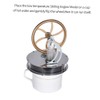 Mulcort Stirling Engine Model,Temperature Difference Machine Water-cooled Metal Power Cylinder