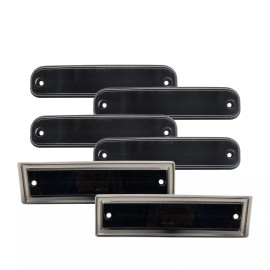 dreamrefit 6X Smoke LED Side Marker Light For Chevy GMC C/K R/V 30 3500 Trucks w/Dually Bed