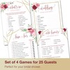 Bridal Shower Games - Wedding Shower Games - 4 Games