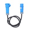 Camping Adapter Cable Male to Female 16A Coupling High Current