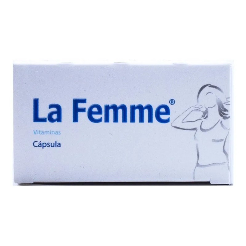 La Femme Vitaminas 30 Capsulas