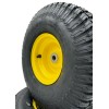 Hoosier Wheel Set of 2 - 15x6.00-6 Lawn Mower Wheel