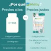 Wellthy Colageno Magnesio Acido Hialuronico Capsulas 100 Natural Peptidos Hidrolizado