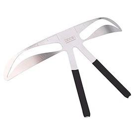 Eyebrow Stencils, 4 Types Eyebrow Measure Ruler Permanent Eyebrow Balance Extension Ruler Eyebrow Shape Stencil For Enhance Grooming Eyebrow Shape(#3)