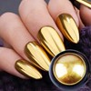 Holographic Mirror Nail Chrome Powder Effect Metallic Dust Sequins UV