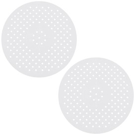 Yeenano Round Sink Drain Mat,2 PCS Sink Protection Mat Circular Sink Protection Mat Round Sink Mats Kitchen Strainer Dish Drying Mat Sink Mat Protector for Dishes and Kitchen Counter Use