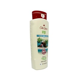 Old Spice Body Wash para hombres, Fresher Fiji Scent, Fresher Collection, 16 onzas líquidas (paquete de 4)