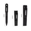 FIXBODY Nail Clipper Set – Black Stainless Steel Fingernails &