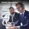 Audífonos De Diadema Manos Libres Bluetooth Tipo Call Center