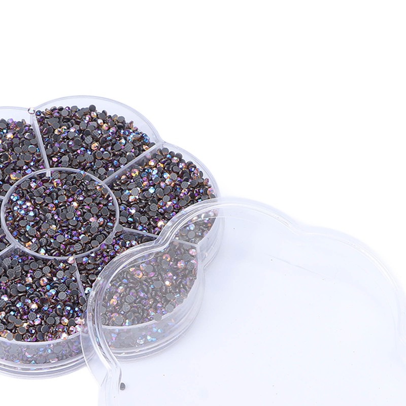 14400pcs Rhinestones Shiny Transparent Decorative Nail Art Accessories for Clothes