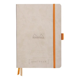Rhodia Rhodiarama 117701C Notebook with Soft Cover DIN A4+ Format 220 x 297 mm 80 Sheets Micro-Perforated Lined with Elastic Band Bookmark and Stretchable Inner Pocket