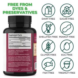 Forest Leaf Inositol Myo-Inositol 2000mg & D-Chiro Inositol Folate 120 Caps Forest Leaf