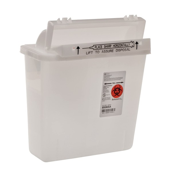 PT# 8506SA PT# # 8506SA- Container Sharpstar In-Room ClEar 5qt Ea by, Kendall Company