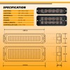 ELECHOI Sync Feature LED Strobe Light Kit - 8pcs With