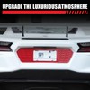 Daeiclru License Plate Cover Frame Compatible with Corvette C8 Stingray
