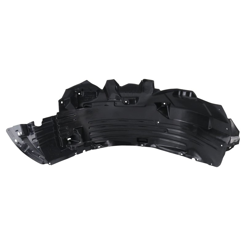 TRQ Front Right Inner Fender Liner Black Passenger Side Compatible