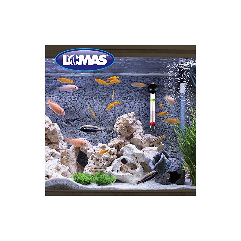 Lomas Termómetro Flotante con Chupón para Acuarios y/o Acuarios