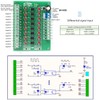 PRACTINET Módulo Optoacoplador de 5 vcd a 24 vcd de