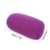 Fdit Round Neck Roll Micro Mini Microbead Back Pillow Roll