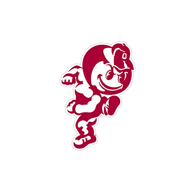Ohio State Imán (imán enojado Brutus (3 pulgadas, 4 pulgadas,