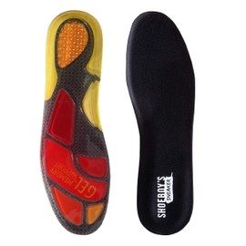 SHOEBOY'S Unisex_Adult Sneaker Gel Insole, Multicoloured