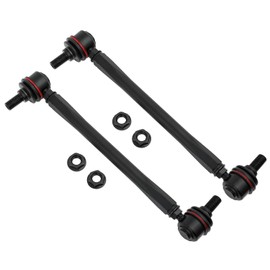 FAPO RACING Adjustable Front Stabilizer Sway Bar End Links Kits 255MM-295MM (Overall length bolt to bolt), Ball joint stud size 12mm, Aluminum Sway Bar