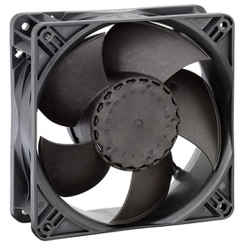 EBM-PAPST ACI4400HH Axial Fan, 240 V, AC, 119 mm, 38 mm, 43 dBA, 103 cu.ft/min